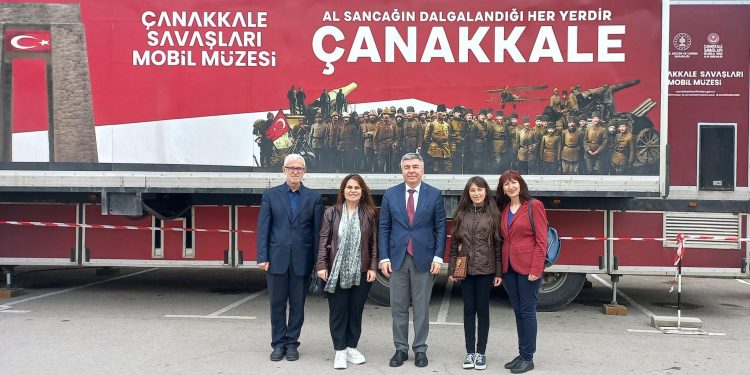 Çanakkale Mobil Müzesi Bulgaristan’da Büyük İlgi Görüyor!
