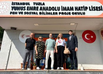 Tuzla Yunus Emre Anadolu İmam Hatip Lisesi’nde 19 Mayıs Coşkusu: Bulgaristan’dan Gelen Soydaş Konukla Gönül Köprüsü Kuruldu