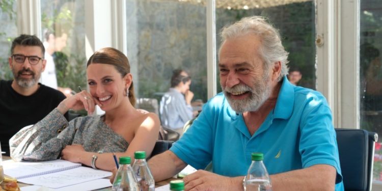 Haluk Bilginer ve Feyyaz Yiğit’i buluşturan filmin okuma provası yapıldı!