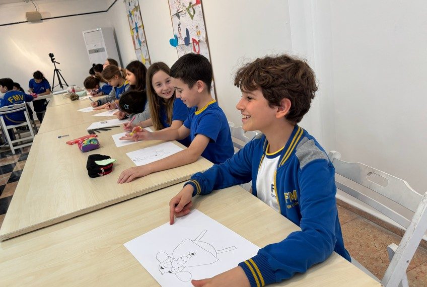 Çocukların Çizgileri İki Şehir Arasında Umut Köprüsü Kurdu